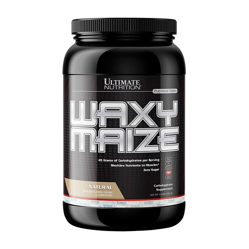 ULTIMATE NUTRITION - Waxy Maize, Carbohidratos (3 Lb) - Original