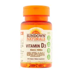 SUNDOWN - Vitamina D3 400 UI (200 soft)