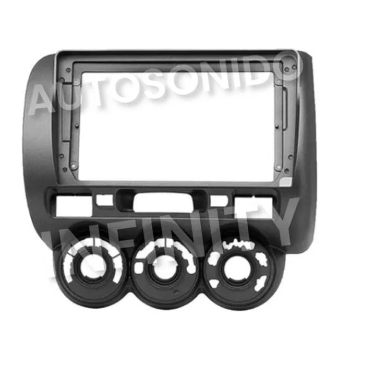 GENERICO - Adaptador Marco Bisel De Radio Honda Fit 2002/2009 De 9 PuLG