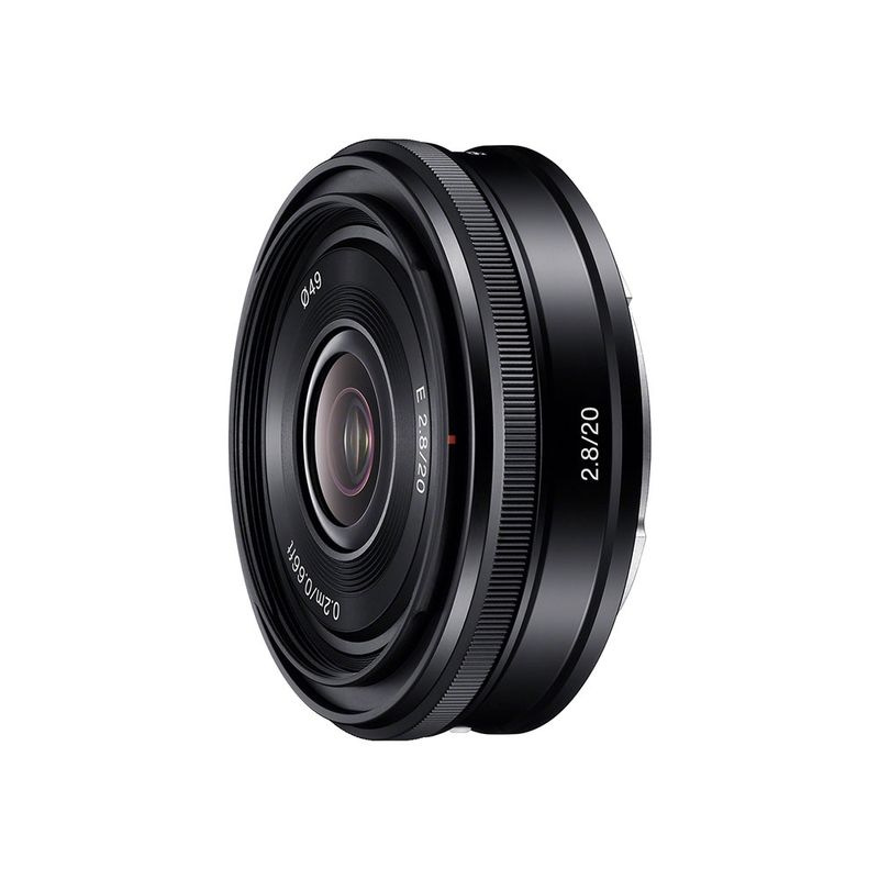 SONY - Lente prime gran angular E 20 MM SEL20F28