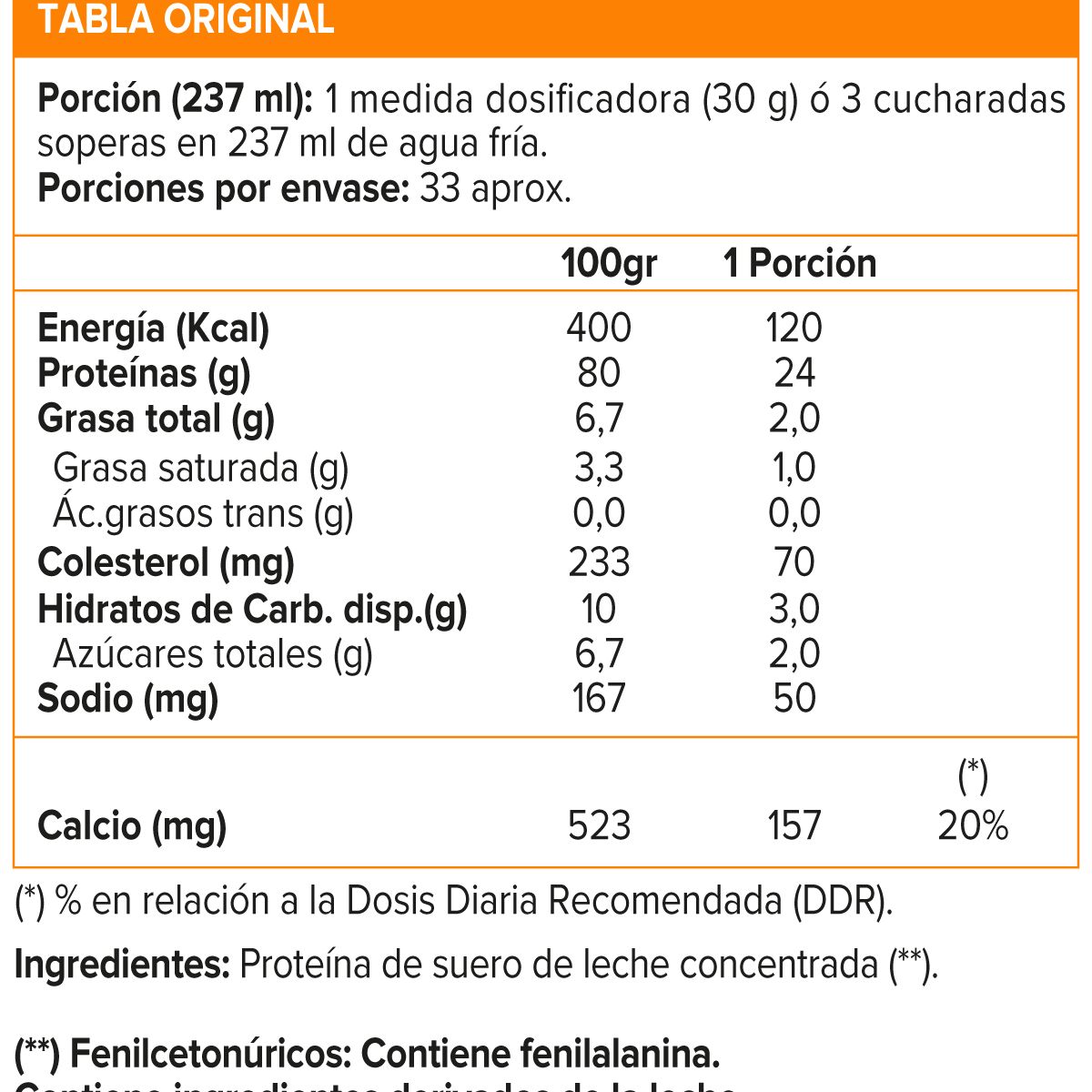ULTIMATE NUTRITION - Prostar 100% Raw, Whey Protein (2,2 Lb) - Original
