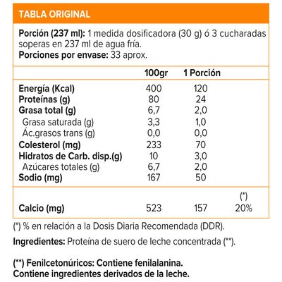 Imagen 2 del producto Prostar 100% Raw, Whey Protein (2,2 Lb) - Original