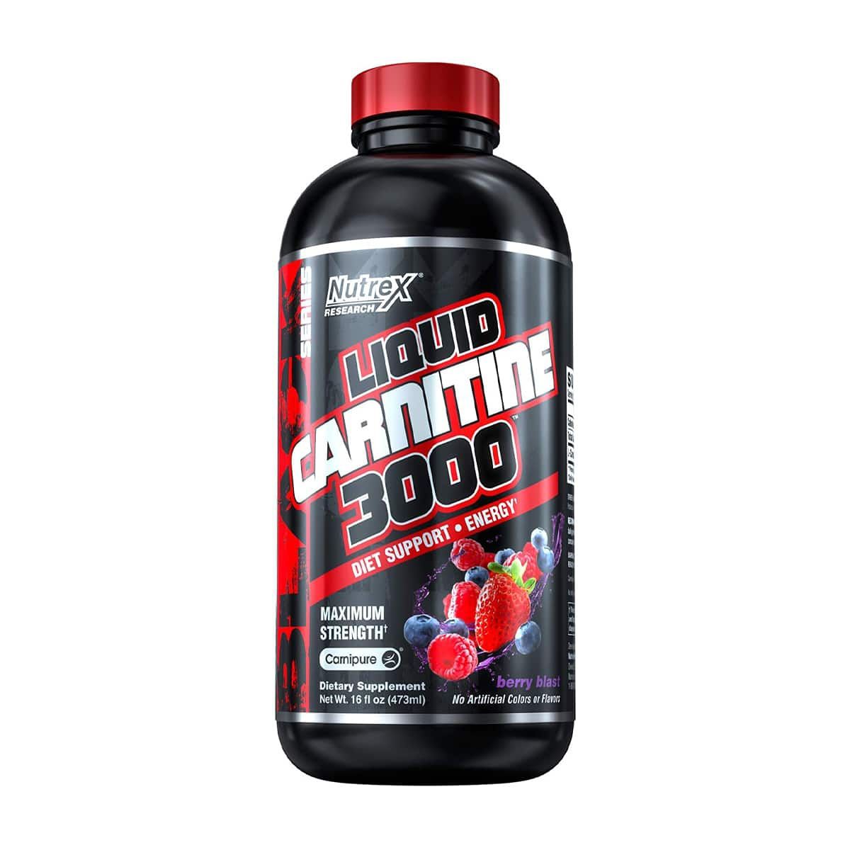NUTREX RESEARCH - Liquid Carnitine 3000, Carnitina líquida (480 ml)
