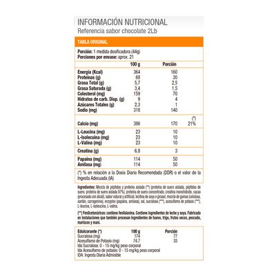 Imagen 2 del producto Nitro Tech, Whey protein (2 Lb) - Original - CHOCOLATE