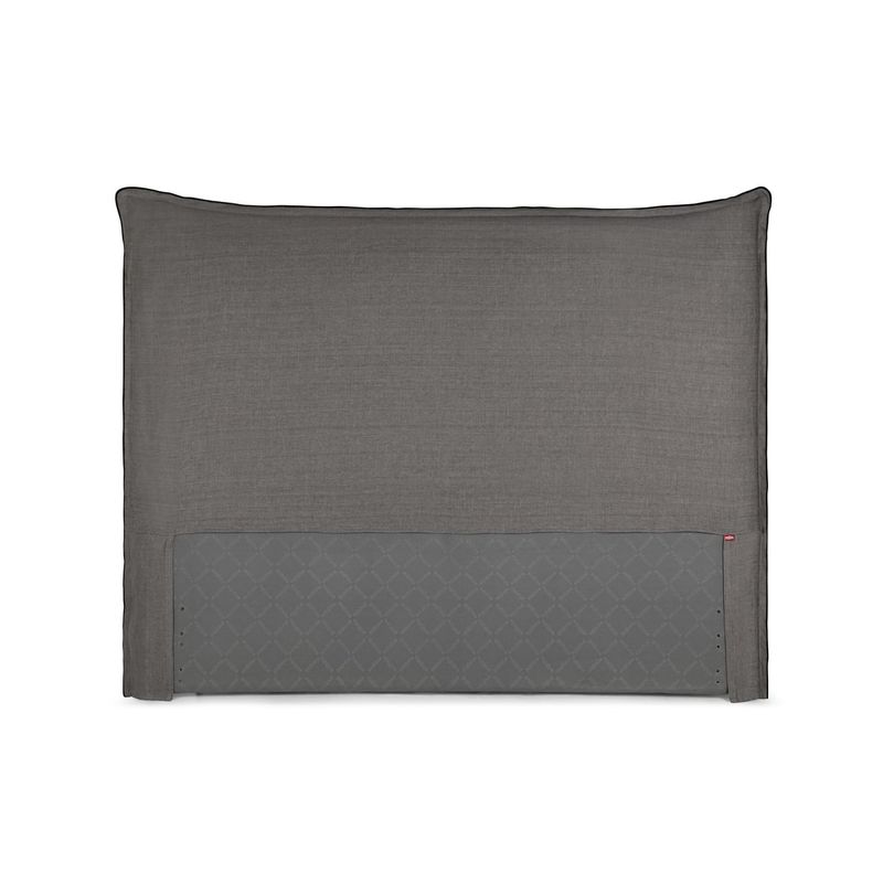 ROSEN - Respaldo Howick 2 Plazas Rosen Tela Gris