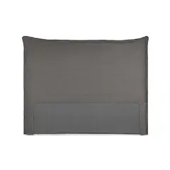ROSEN - Respaldo Howick 2 Plazas Tela Gris