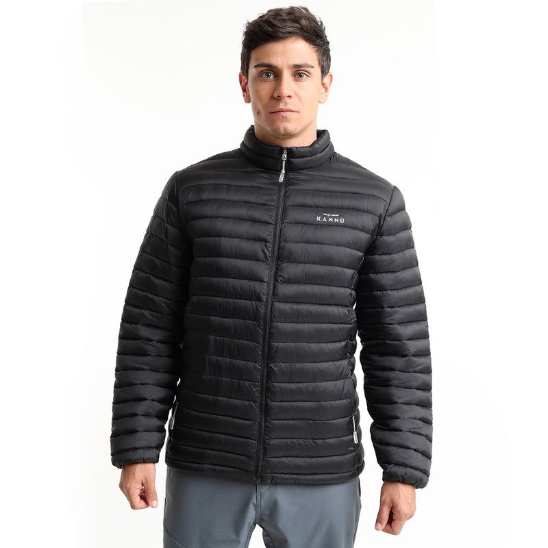 KANNU - Parka Liviana Rahue Hombre Negro KANNU