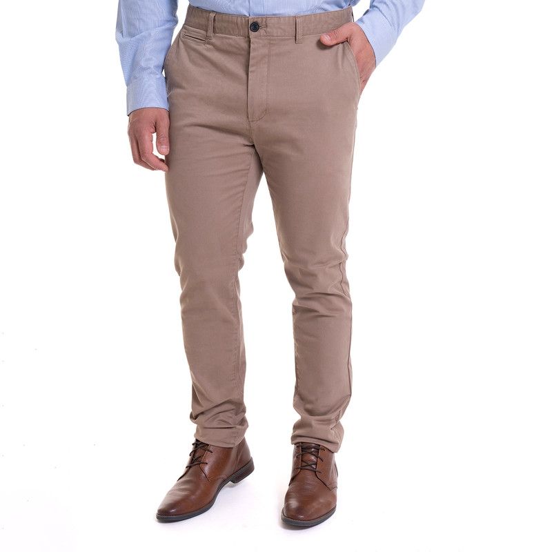 MCGREGOR - Pantalón Chino Spandex Beige Medio MCGREGOR