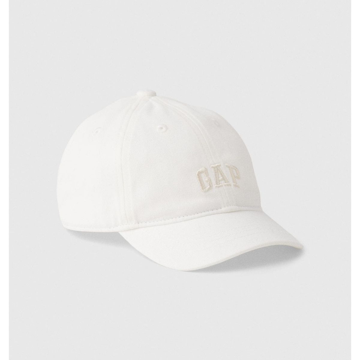 GAP - Jockey Logo Baseball Unisex Bebé Blanco
