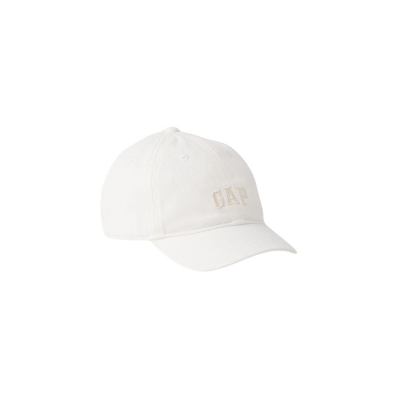 GAP - Jockey Logo Baseball Unisex Bebé Blanco