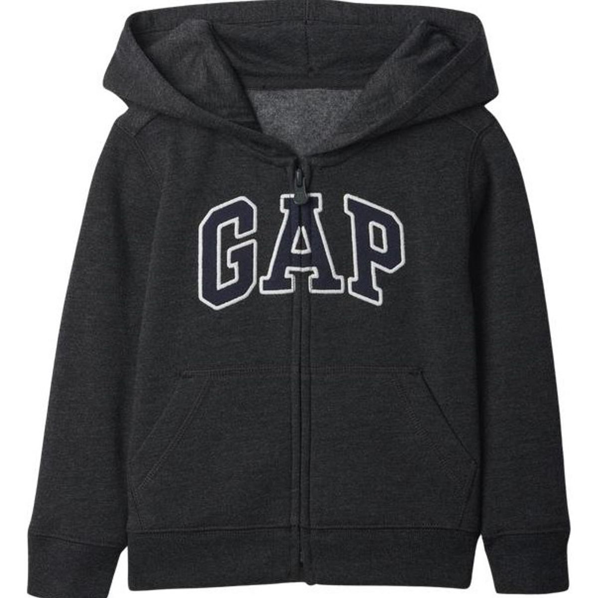 GAP - Polerón Logo Con Cierre Gris GAP