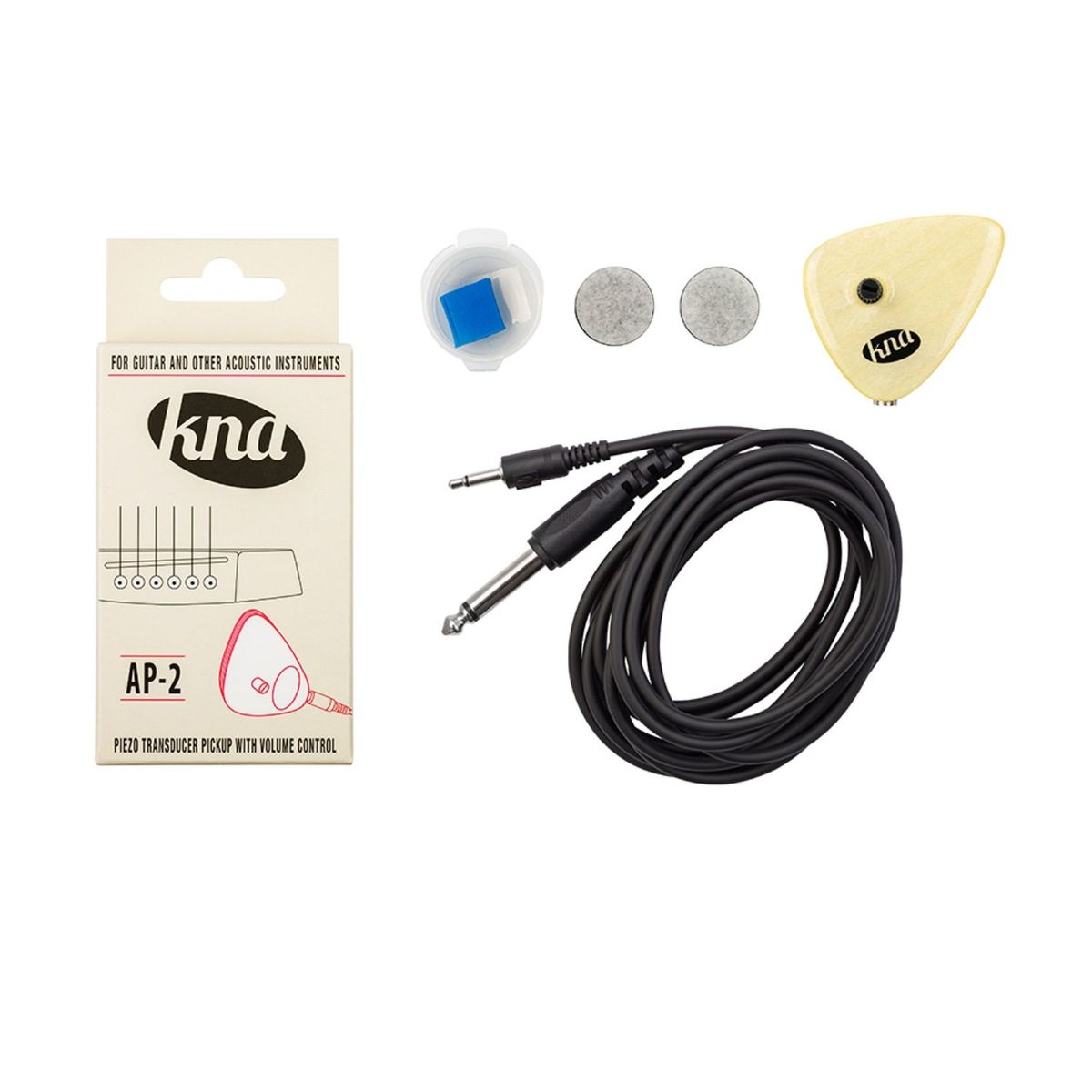 KNA - Pastilla Kna Ap-2 Pickup Micrófono Piezoeléctrico Universal
