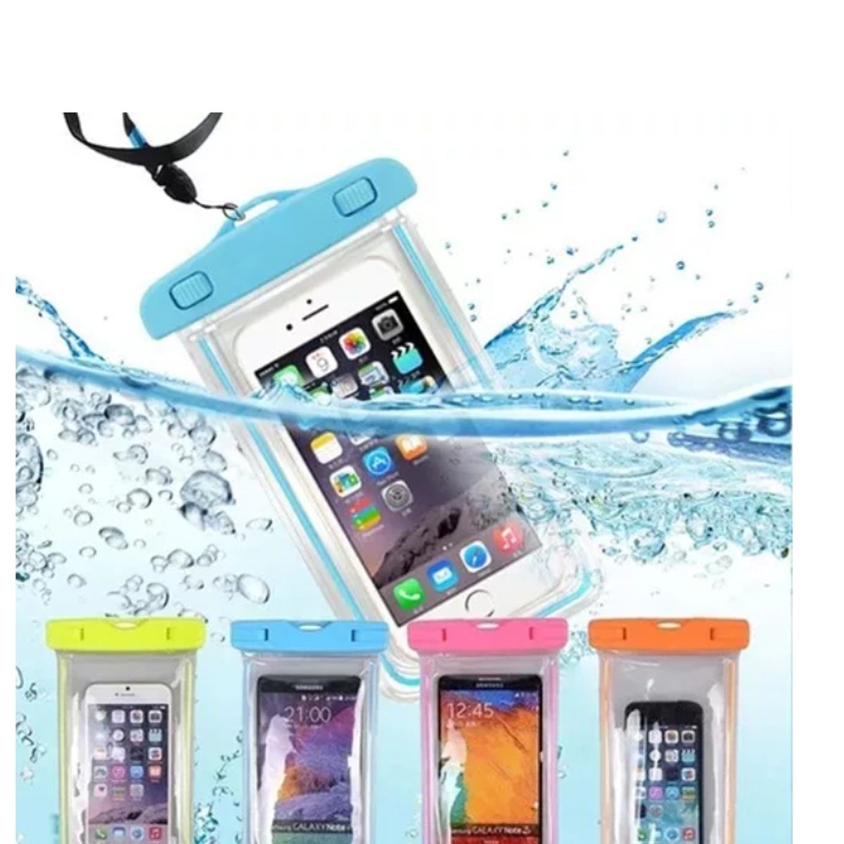 GENERICO - Funda Impermeable Para Teléfono Celular