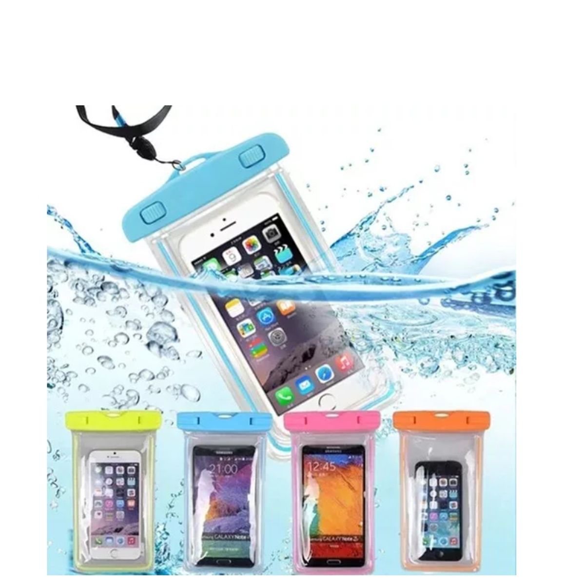 GENERICO - Funda Impermeable Para Teléfono Celular