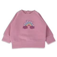 PILLIN - Polerón Bebé Niña Palo rosa