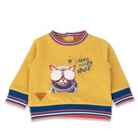 Polerón Bebé Niño Mostaza PILLIN.