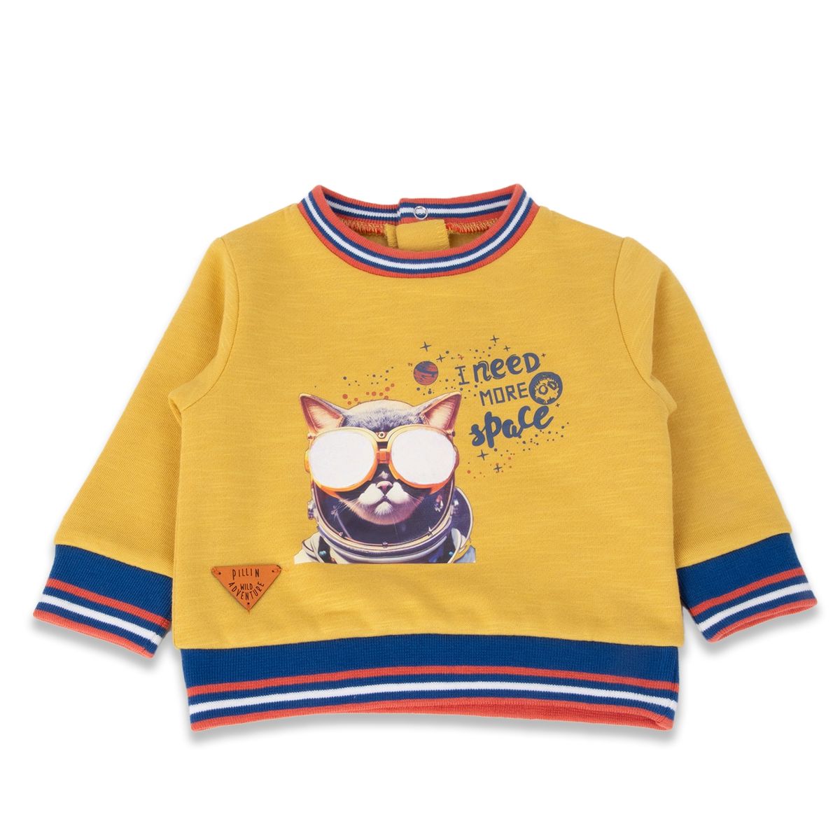 PILLIN - Polerón Bebé Niño Mostaza Pillin PILLIN.