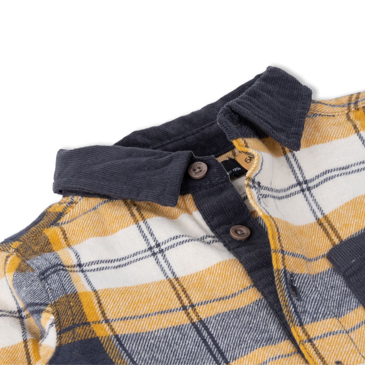 PILLIN - Camisa Bebé Niño Mostaza Pillin PILLIN