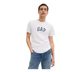 GAP - Polera Logo Mini Manga Corta Blanco
