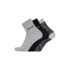 LEVIS - Medias Hombre Short Cut 3 Pack Multicolor