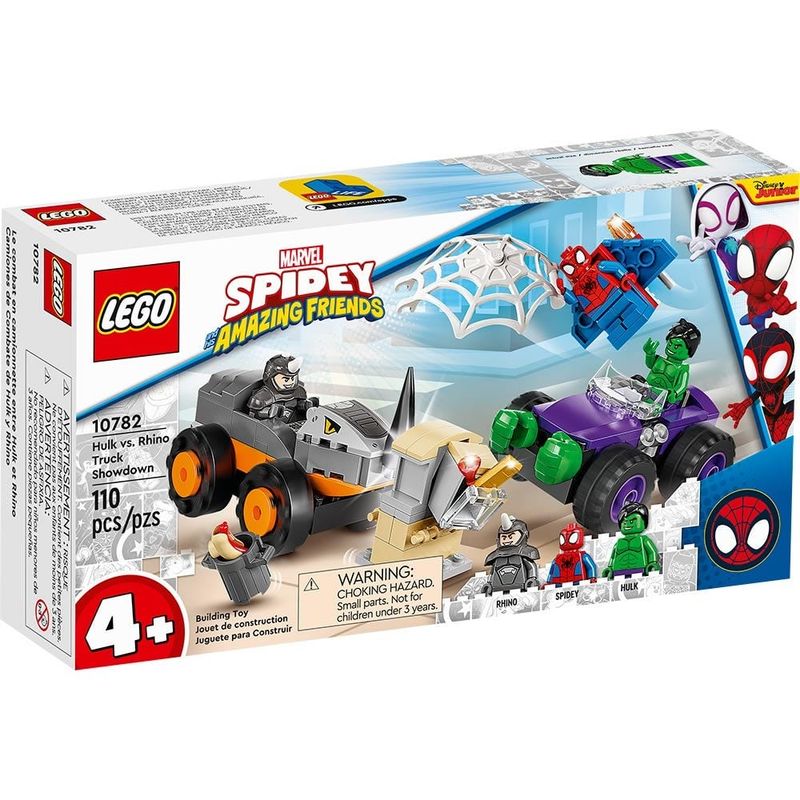 LEGO - Lego Camiones De Combate De Hulk Y Rhino 10782