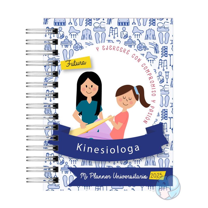 ELEFANTE AZULL - Planner Universitario Kinesiologías 2025