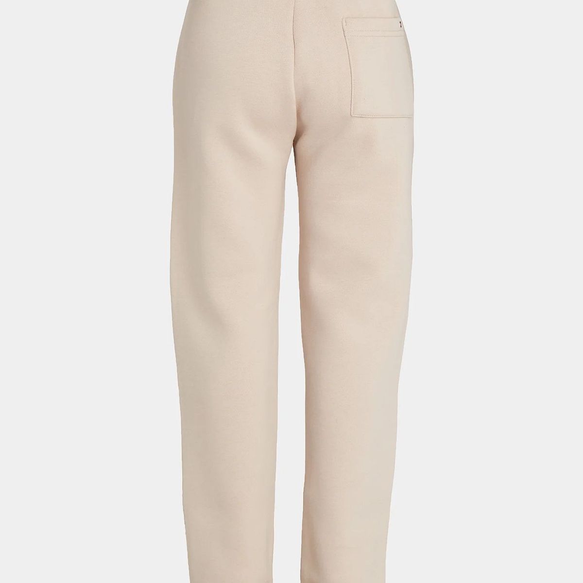 TOMMY HILFIGER - Joggers Con Logo Flag Beige Tommy Hilfiger