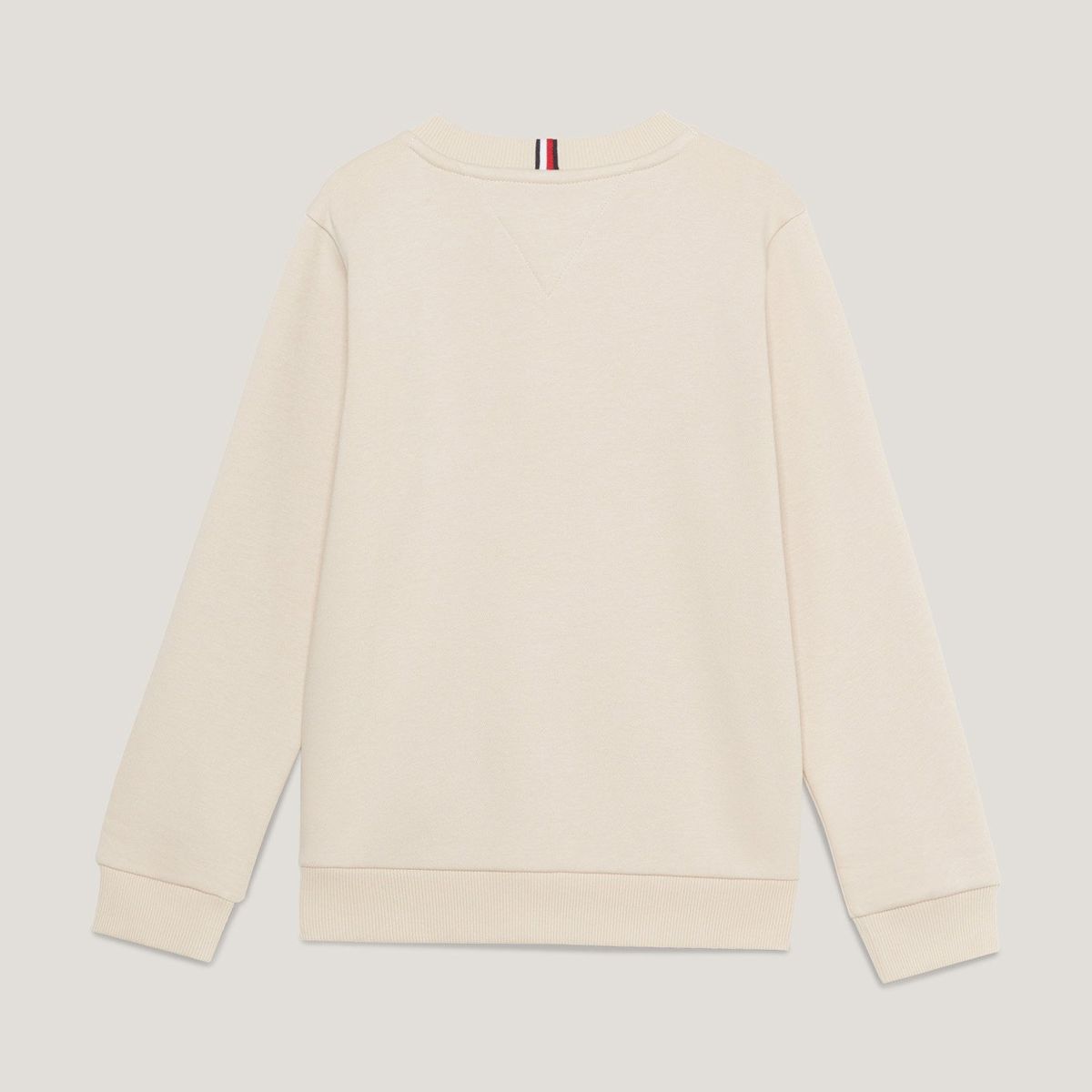 TOMMY HILFIGER - Polerón C-Neck Con Logo New York Beige Tommy Hilfiger