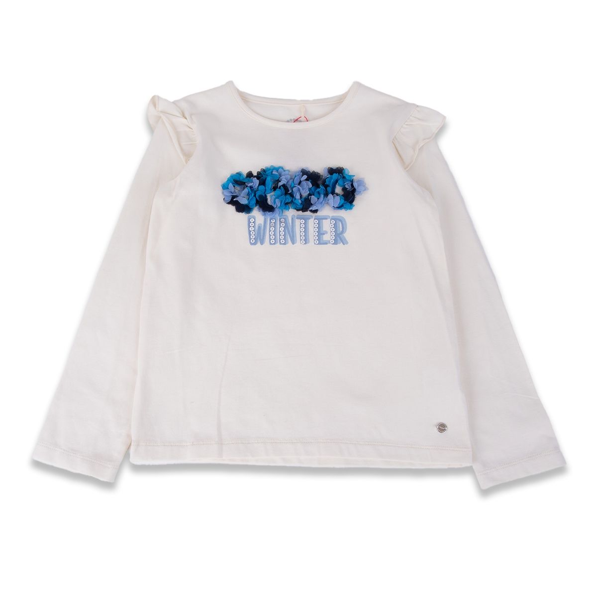 PILLIN - Polera Niña Crudo Pillin PILLIN