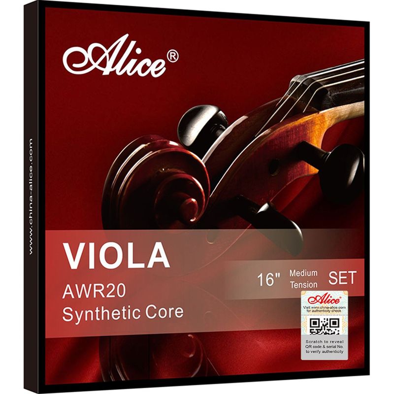ALICE - Set De Cuerdas Para Viola Synthetic Core