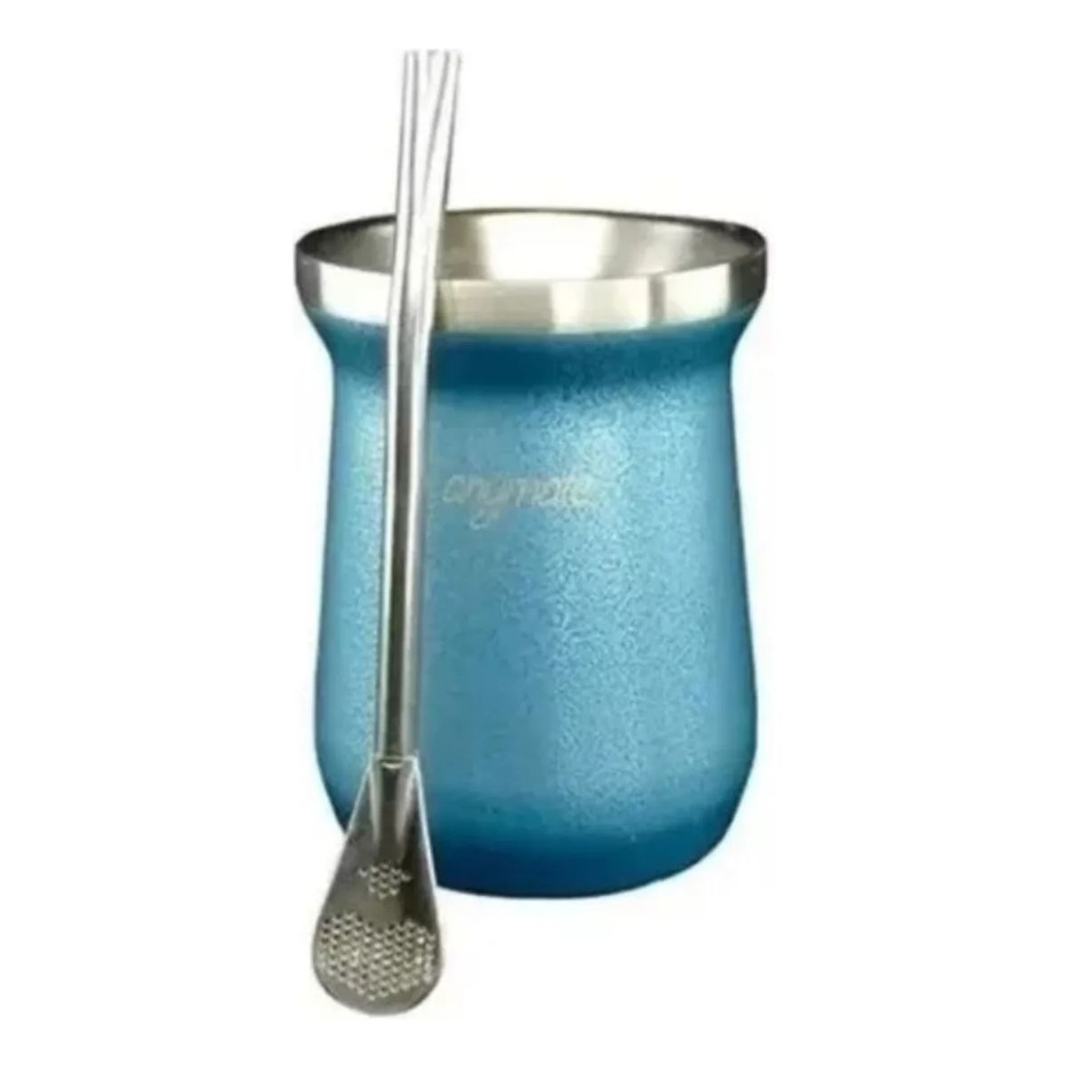 GENERICO - Mate 236ml Con Bombilla Anymate Premium Matero