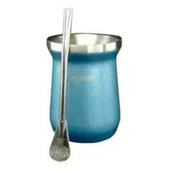 GENERICO - Mate 236ml Con Bombilla Anymate Premium Matero