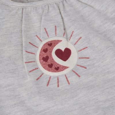 Imagen 2 del producto Polera Bebé Niña Gris claro