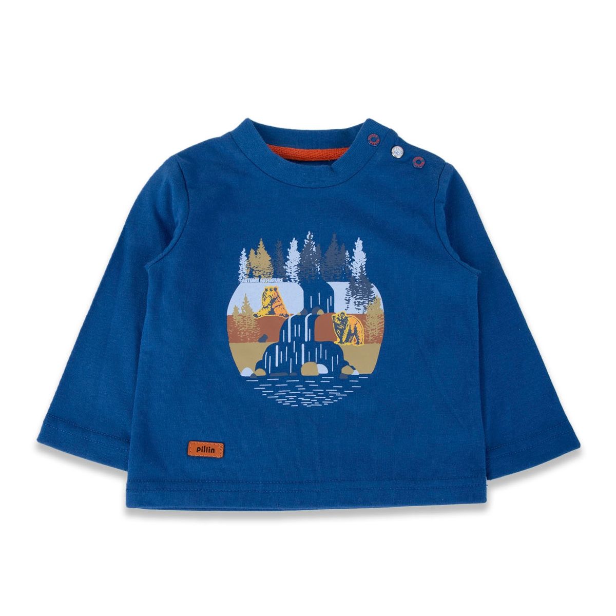 PILLIN - Polera Bebé Niño Azul Pillin PILLIN