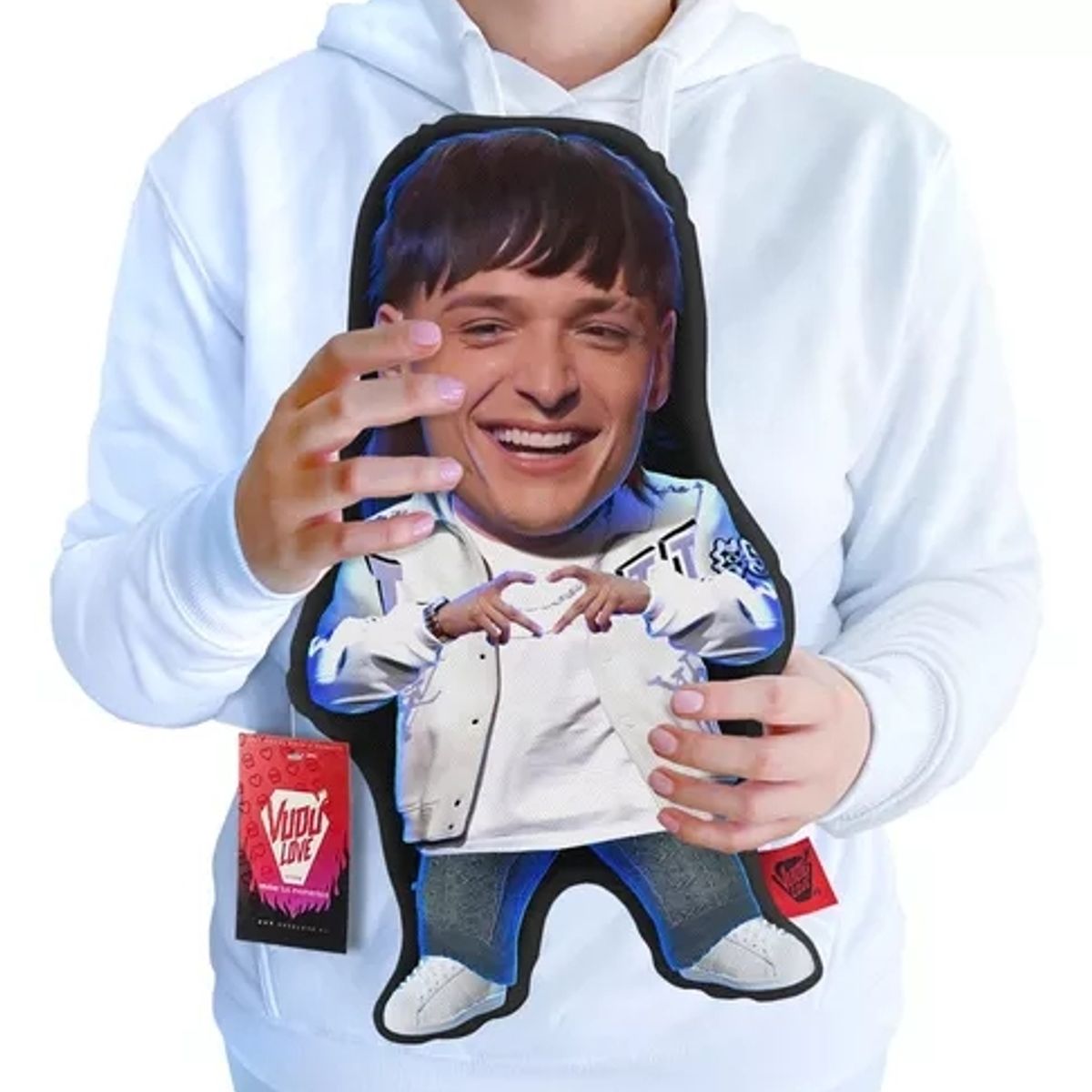 VUDU LOVE - Cojín Peluche Peso Pluma Chiquito 40cm Vudú Love