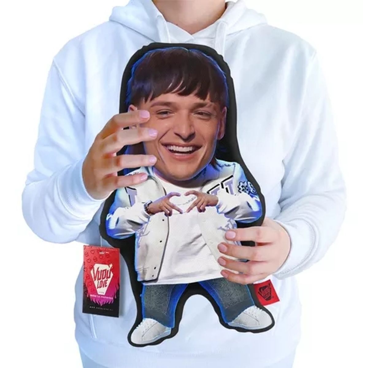 VUDU LOVE - Cojín Peluche Peso Pluma Chiquito 40cm Vudú Love