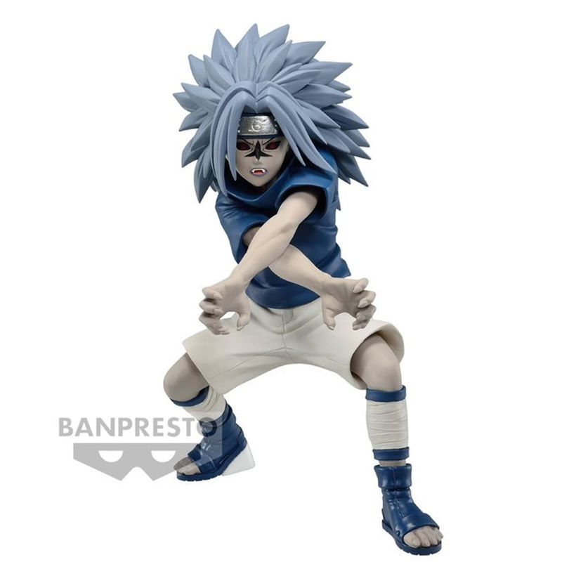 BANPRESTO - BANDAI FIGURA COLECCIONABLE NARUTO VIBR STARS SASUKE II