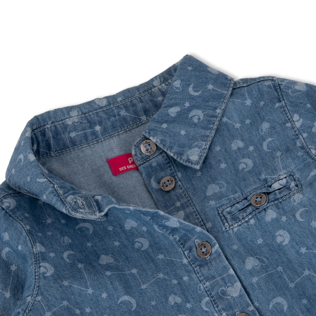 PILLIN - Blusa Bebé Niña Denim Pillin PILLIN