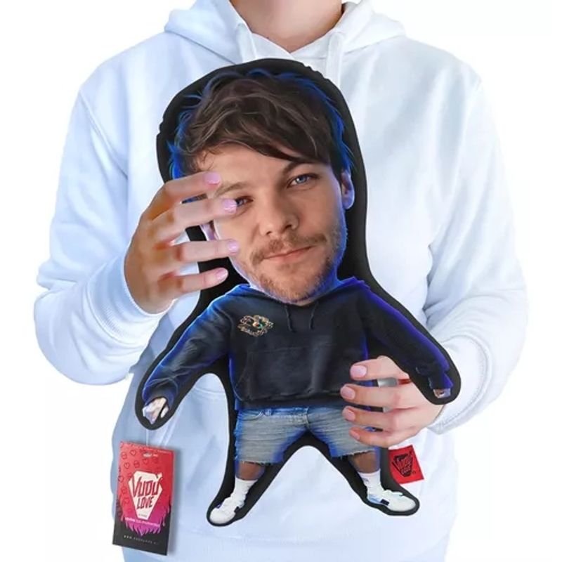 VUDU LOVE - Cojín Louis Tomlinson Chiquito 1d 40cm Vudú Love