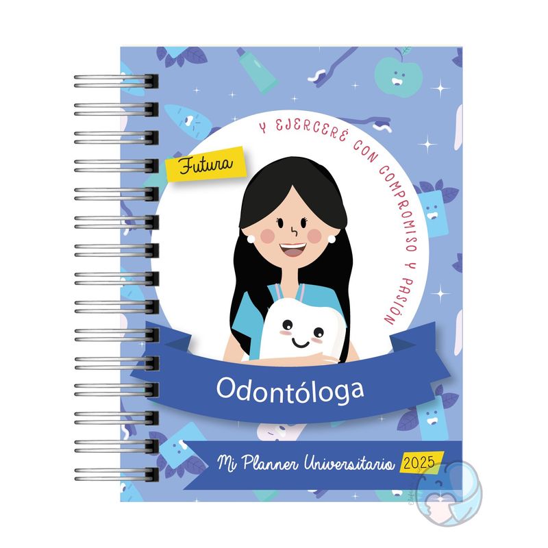 ELEFANTE AZULL - Planner Universitario odontologia  2025