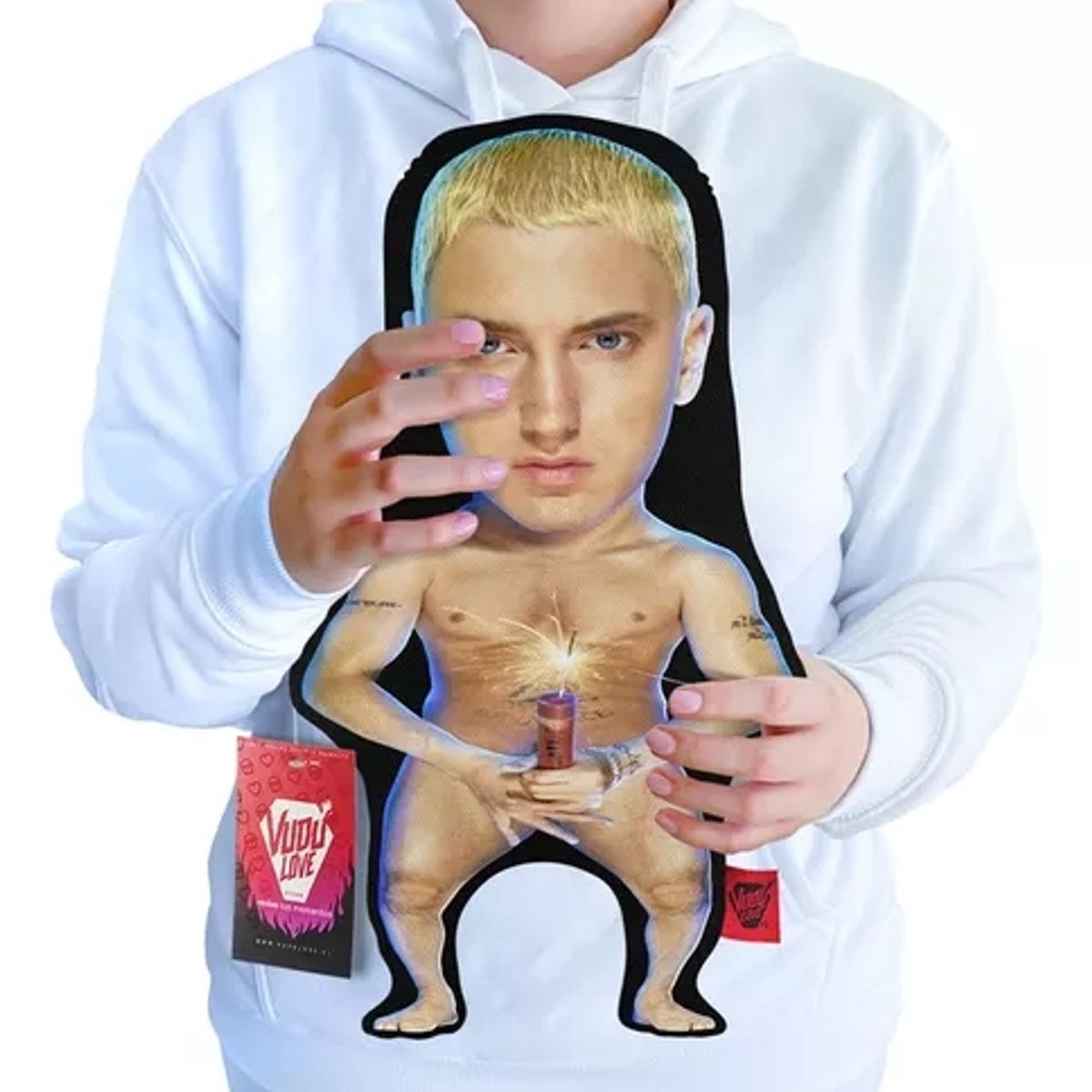 VUDU LOVE - Cojín Eminem Chiquito 40cm Vudú Love