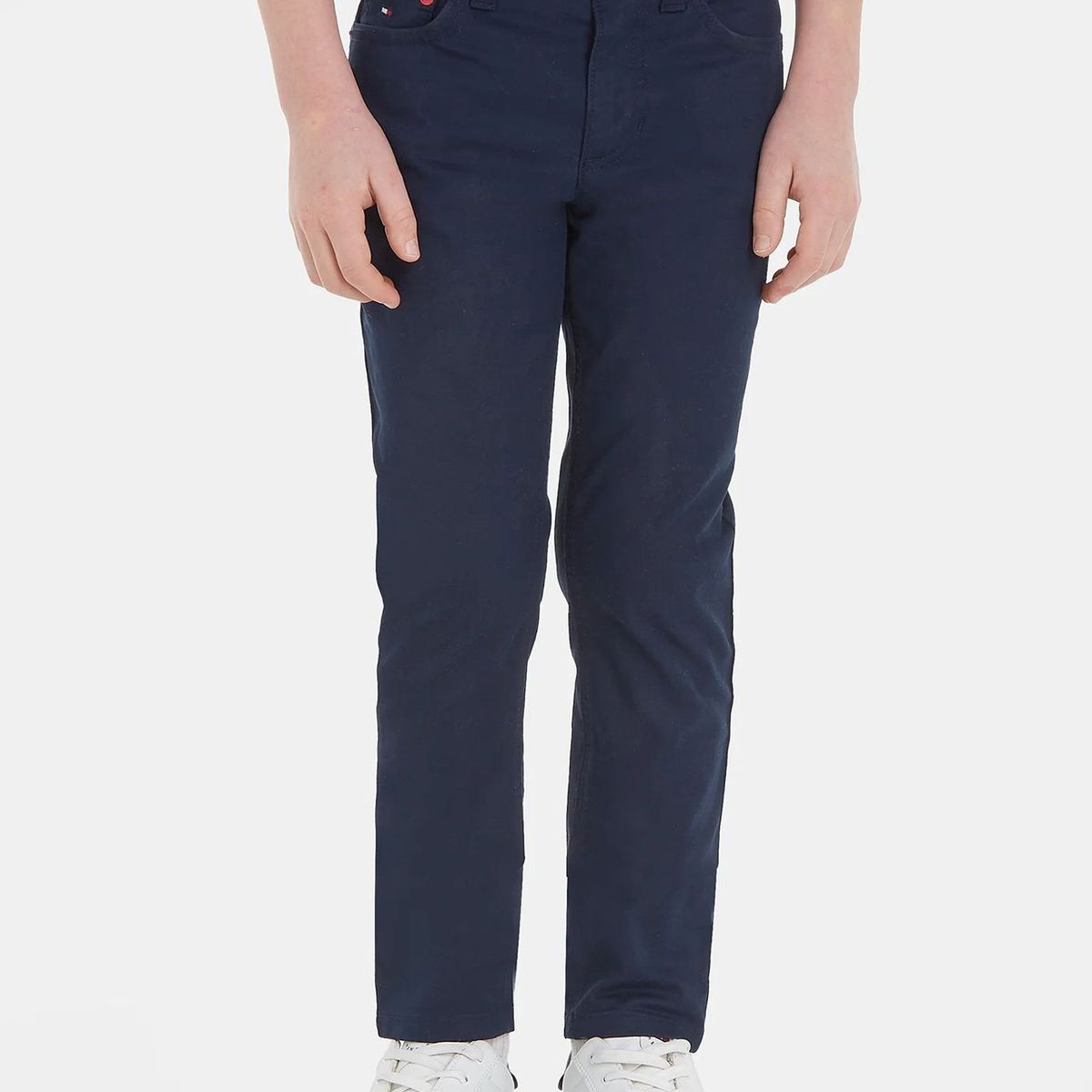 TOMMY HILFIGER - Pantalón Scanton Con Logo Azul Tommy Hilfiger