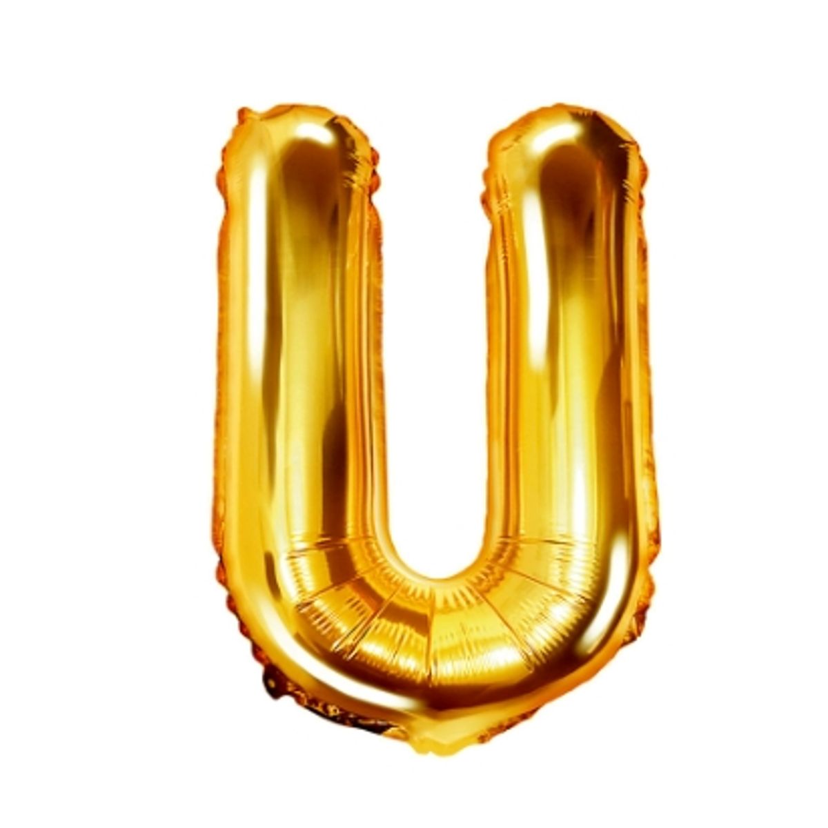 GENERICO - Globo Letra Abecedario U Dorado 16 Pulgadas Fiesta