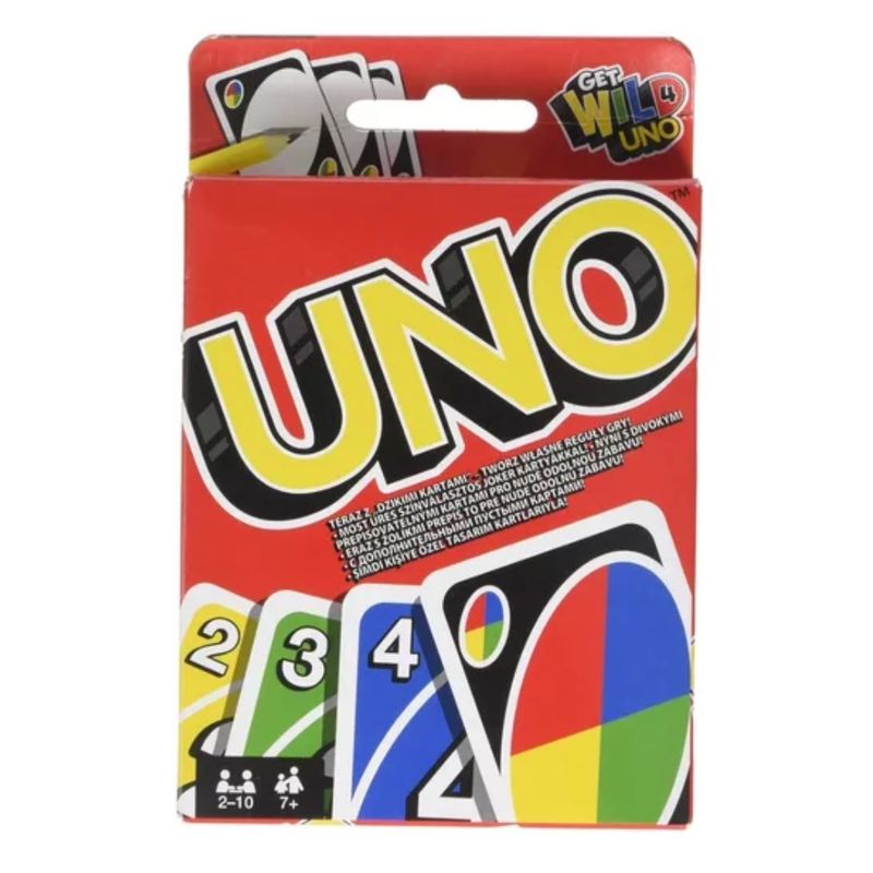 GENERICO - Juego Uno Original Naipe Cartas Mattel  Diverti
