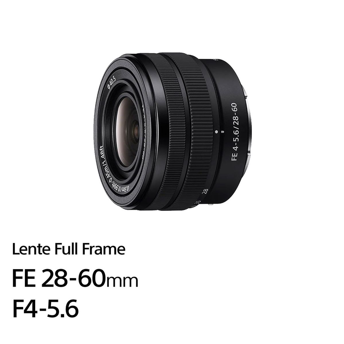 SONY - Lente FE 28-60 mm F4-56 Full frame