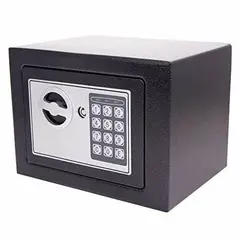 GENERICO - Caja Seguridad Fuerte Digital Safewell X2 Llaves + Teclado Color Negro