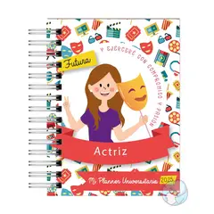 ELEFANTE AZULL - Planner Universitario Actriz 2025