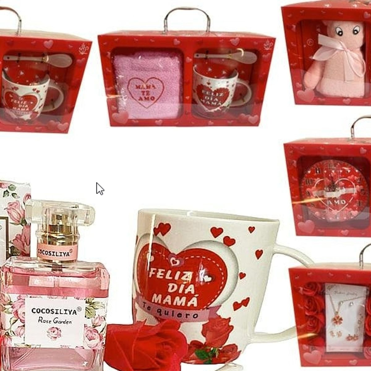 GENERICO - Taza Mama Con Cuchara 9Cm Diseño Surtidos