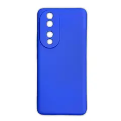 GENERICO - Carcasa Silicona Color Para Honor 90 5g - Azul