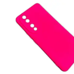 GENERICO - Carcasa Silicona Color Para Honor 90 5g - Fucsia